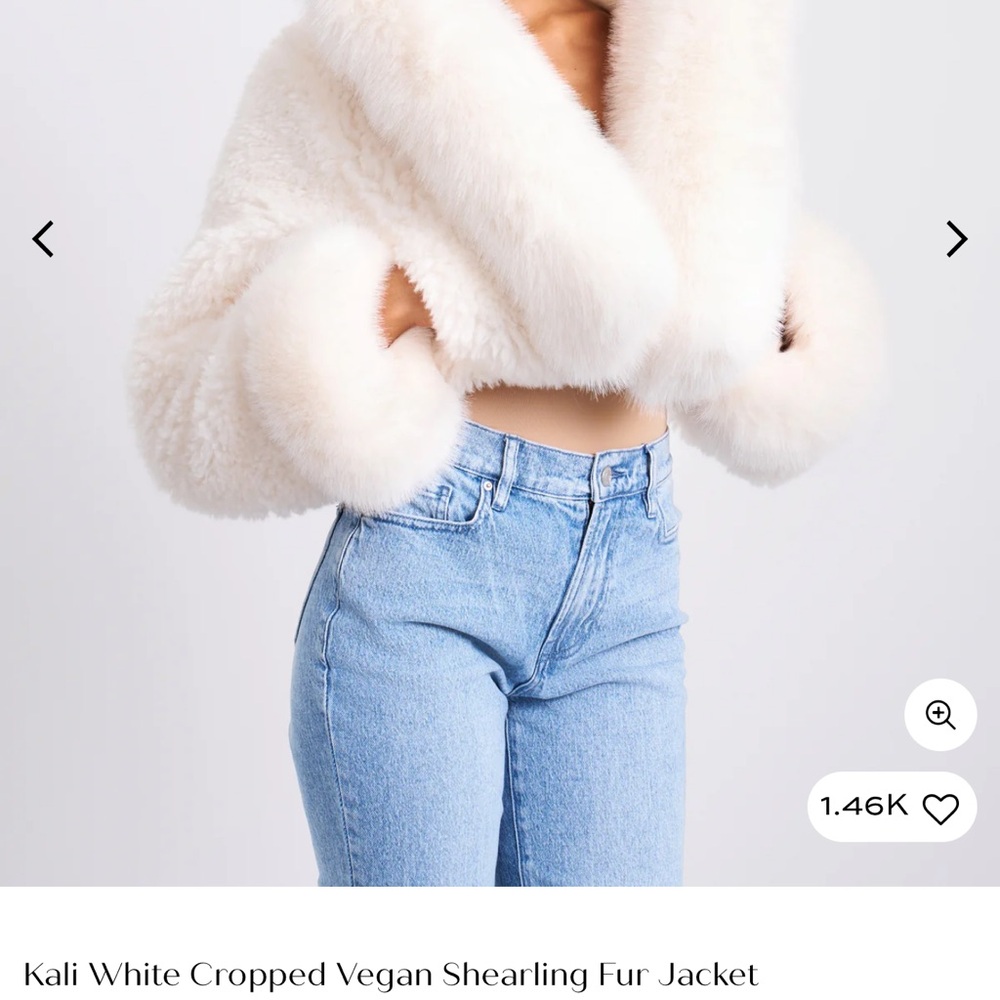 Elegant Cream Teddy Jacket